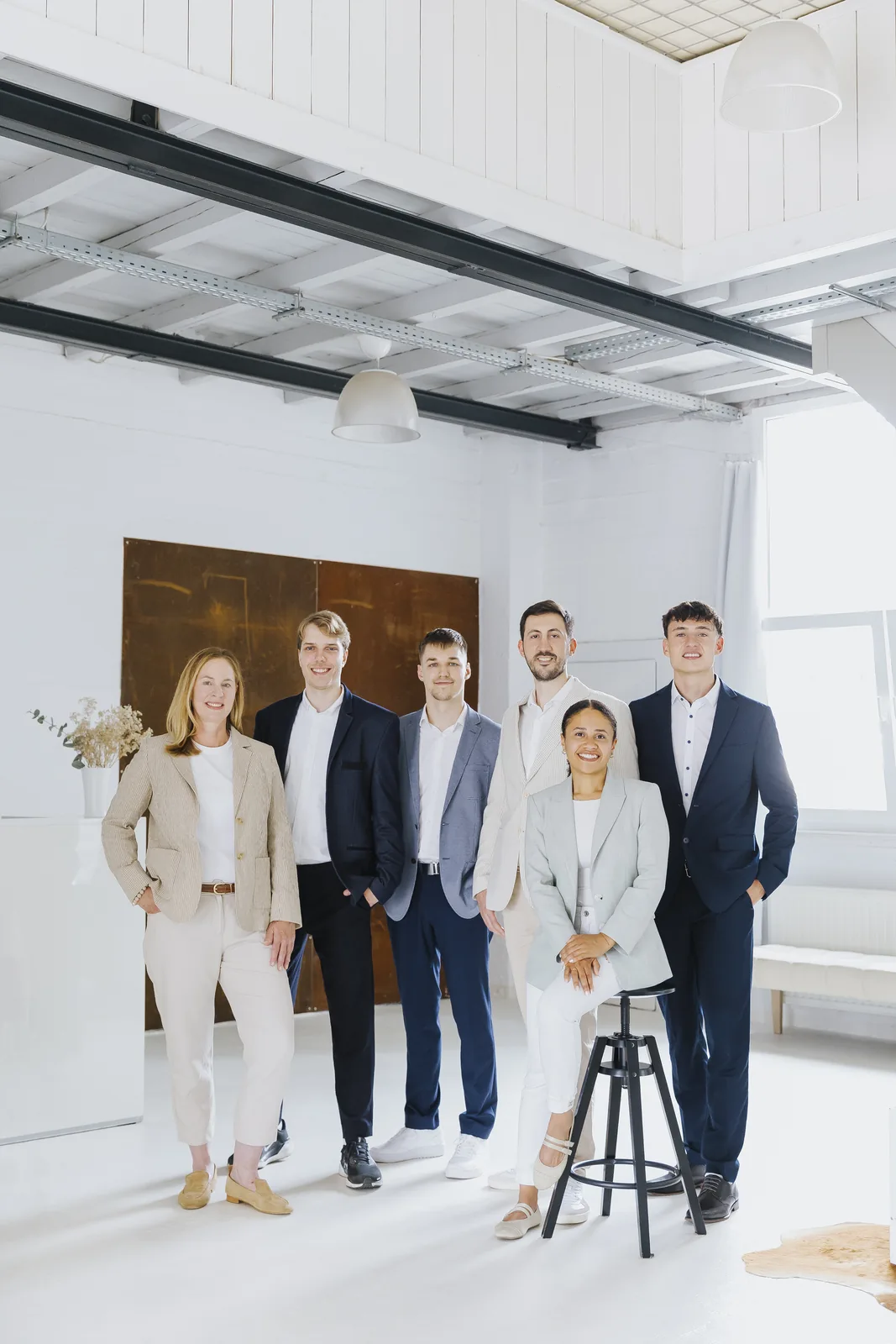 Team der Westpark Immobilien GmbH im Hochformat